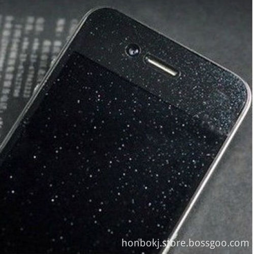 Diamond effect screen protector for iPhone 5S, with high transparency